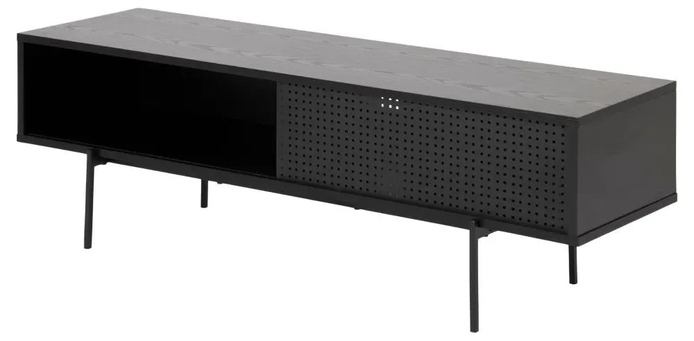 Angus 140cm TV Unit - Black