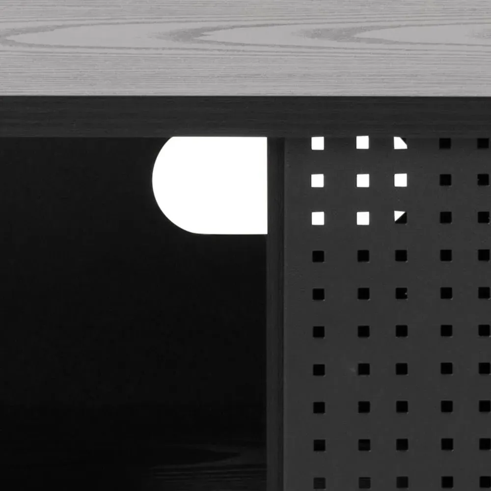 Angus 140cm TV Unit - Black