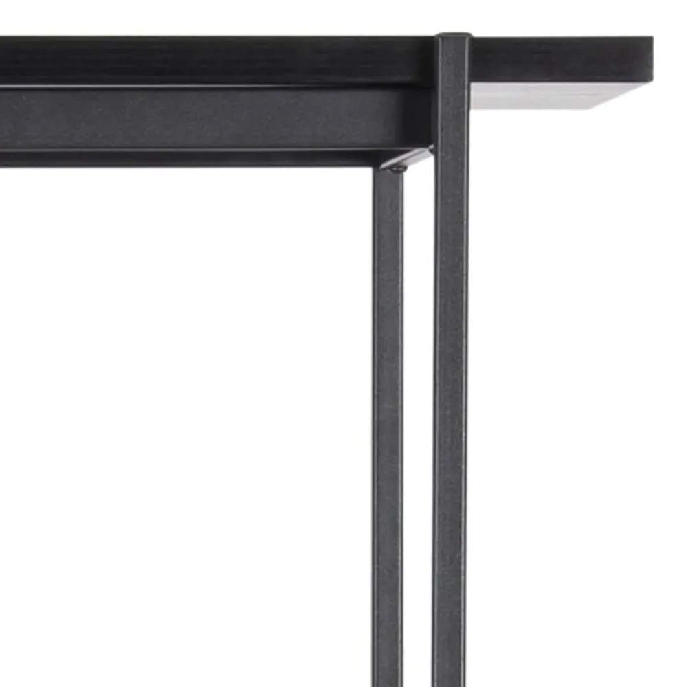 Angus Open Bookcase - Black