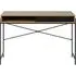 Angus Writing Desk with Sliding Door - Wild Oak