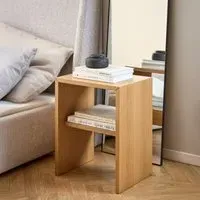 Arlon Small Bedside Table - Oak