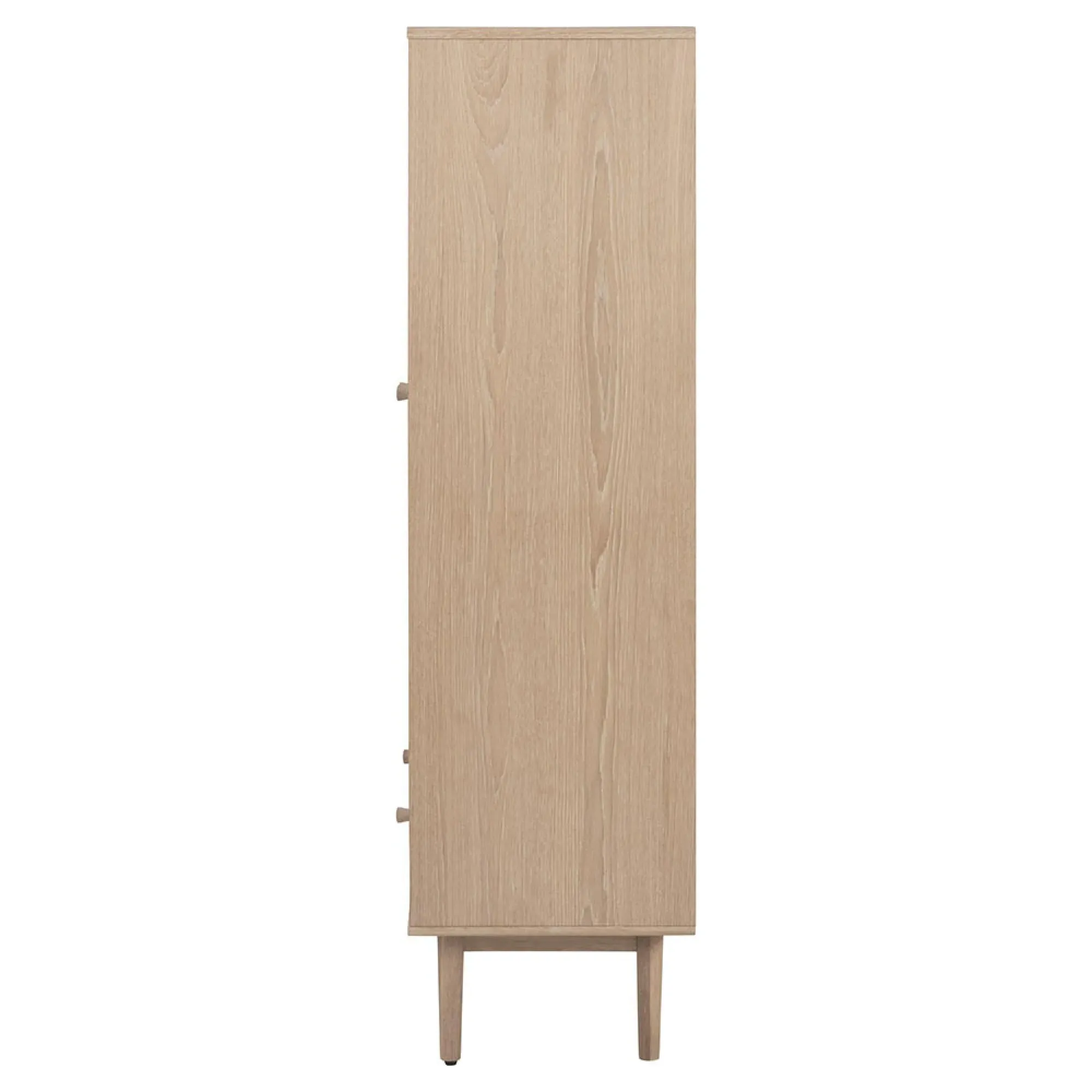 Aston 2 Door Display Cabinet - Oak