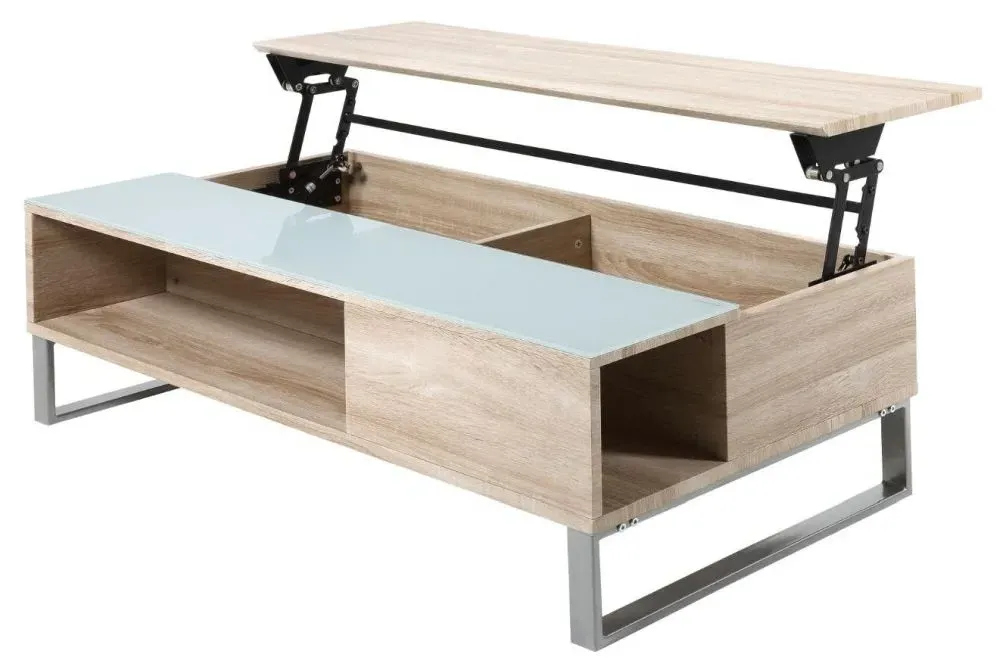 Azalea 110cm Lift Up Coffee Table - Sonoma Oak