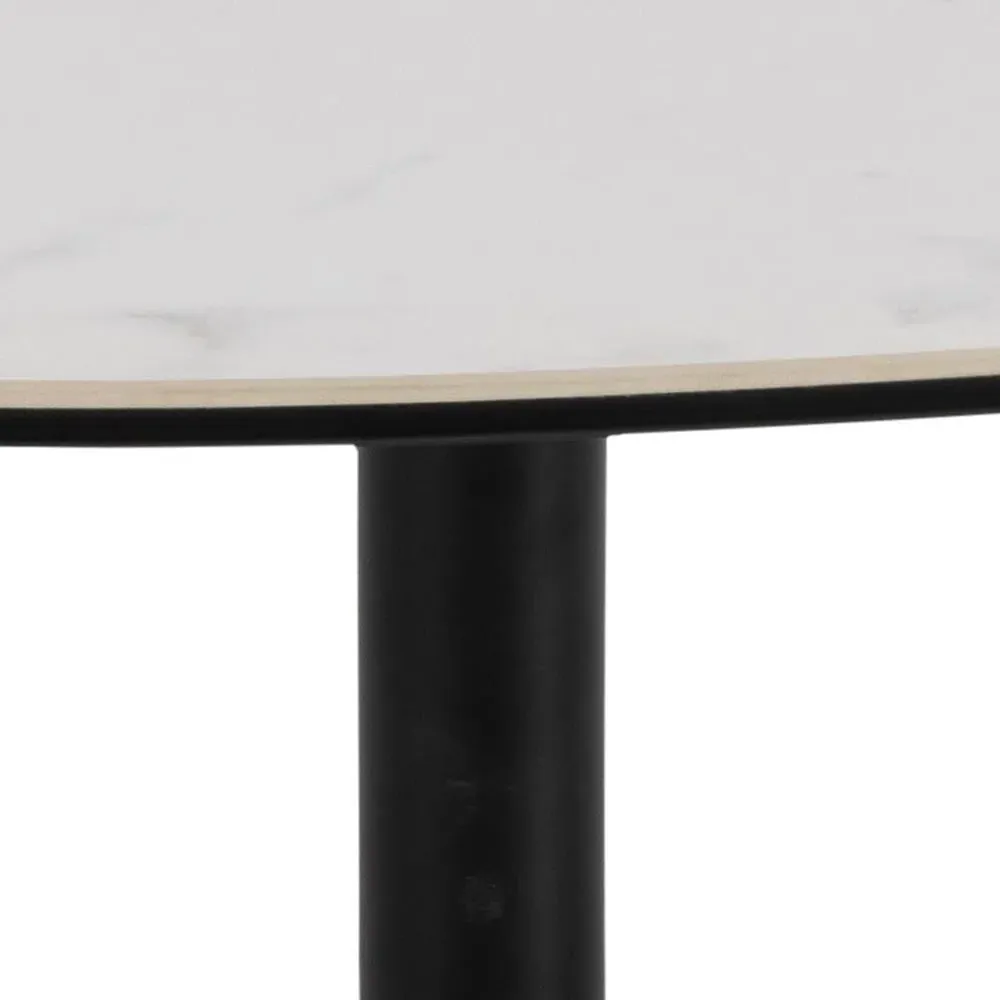 Barnsley Akranes Coffee Table - White, Ceramic