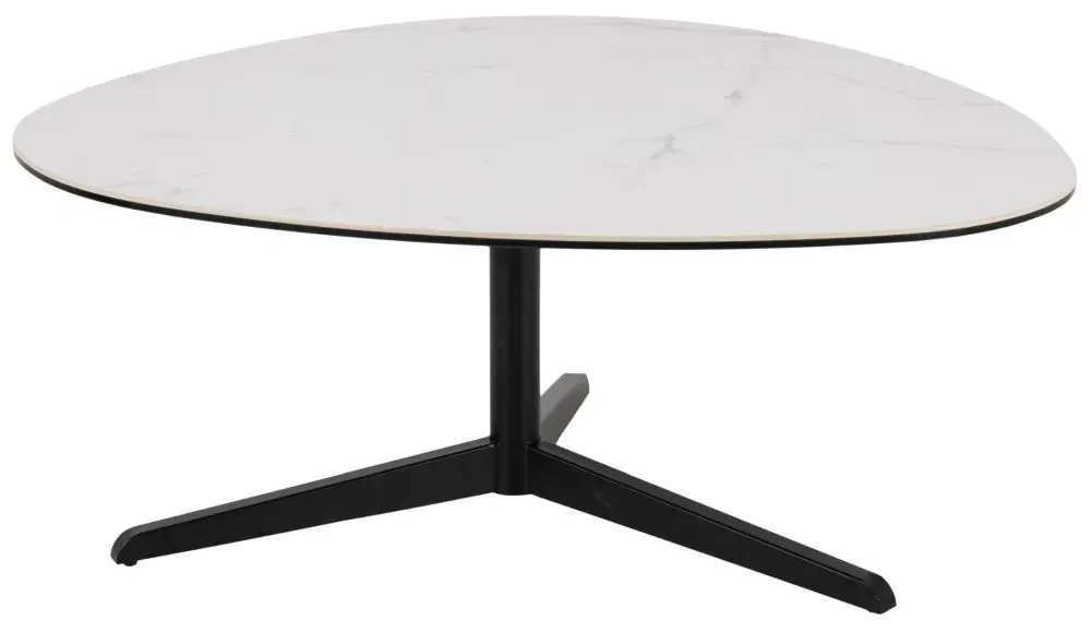 Barnsley Akranes Coffee Table - White, Ceramic
