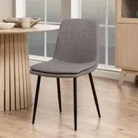 Becca Dining Chair Set of 4 - Light Brown