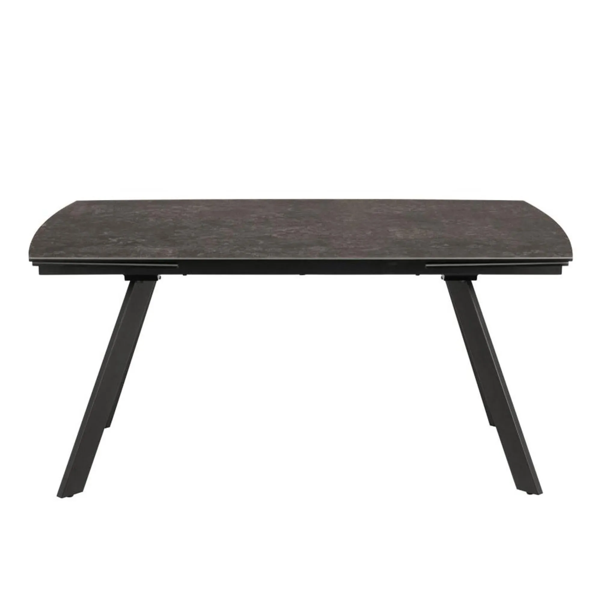 Blackburn 6-10 Seater Extending Dining Table - Black, Ceramic