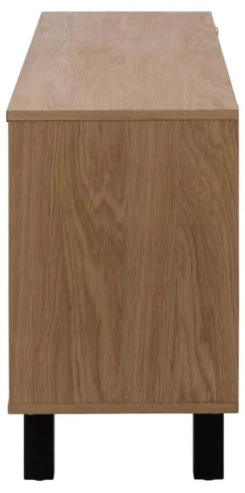 Brighton 150cm 3 Door Sideboard - Oak Veneer