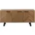 Brighton 150cm 3 Door Sideboard - Oak Veneer