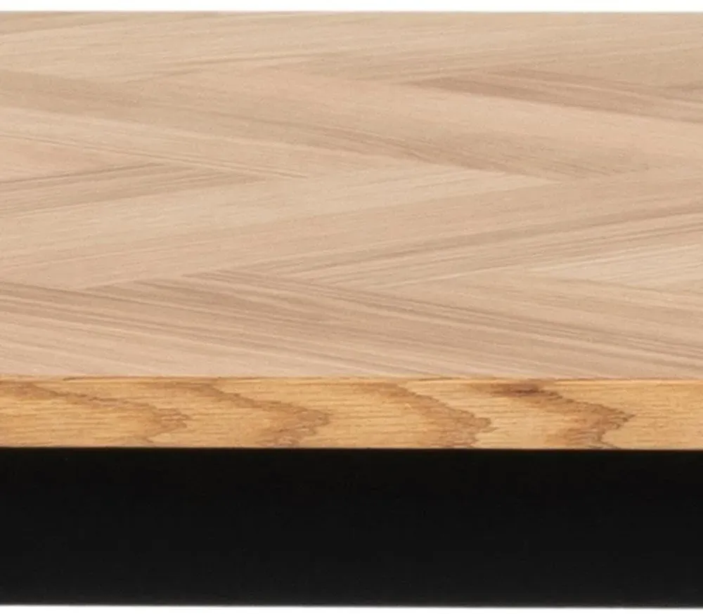 Brighton Oak 6-Seater Dining Table - Oak, MDF