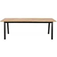 Brighton Oak 8 Seater Dining Table - Oak, MDF