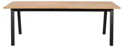 Brighton Oak 8 Seater Dining Table - Oak, MDF