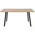Cenny Oak 6-Seater Dining Table - Oak, Melamine