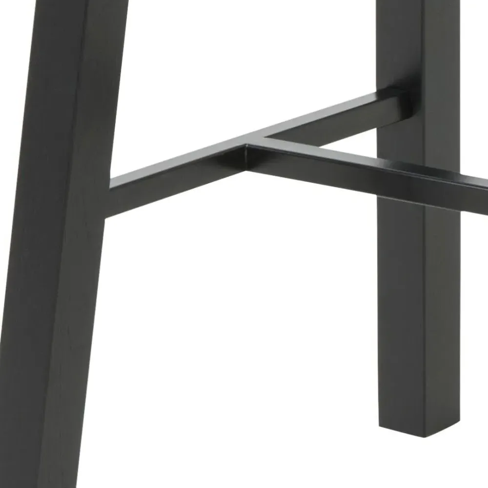 Chara Bar Table - Oak, Black