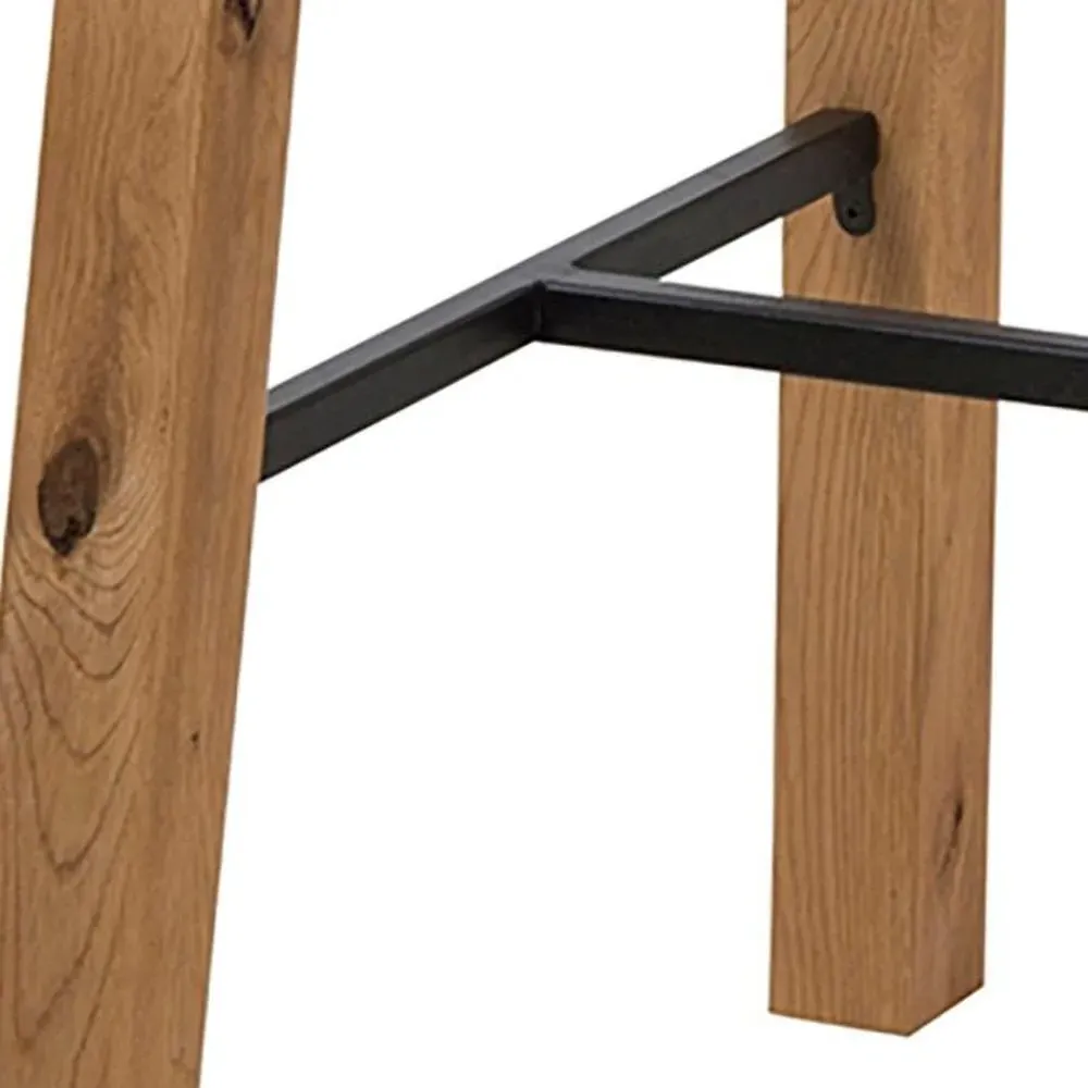 Chara Bar Table - Wild Oak Veneer