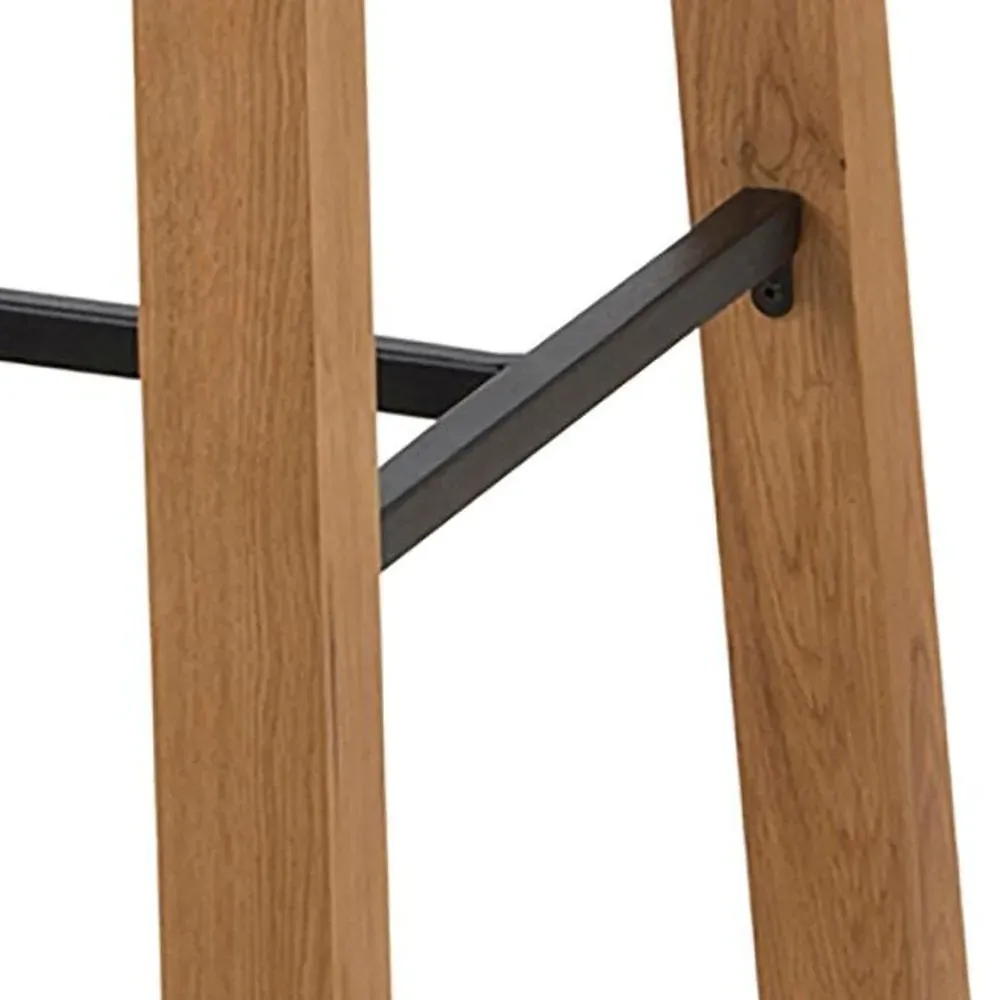 Chara Bar Table - Wild Oak Veneer