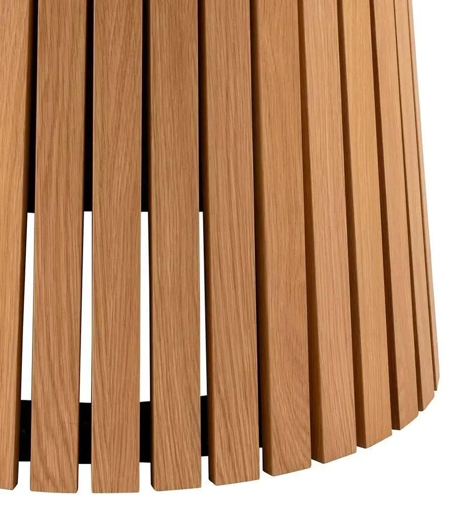 Christo 4-Seater Round Dining Table - Oak