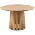 Christo 4-Seater Round Dining Table - Oak