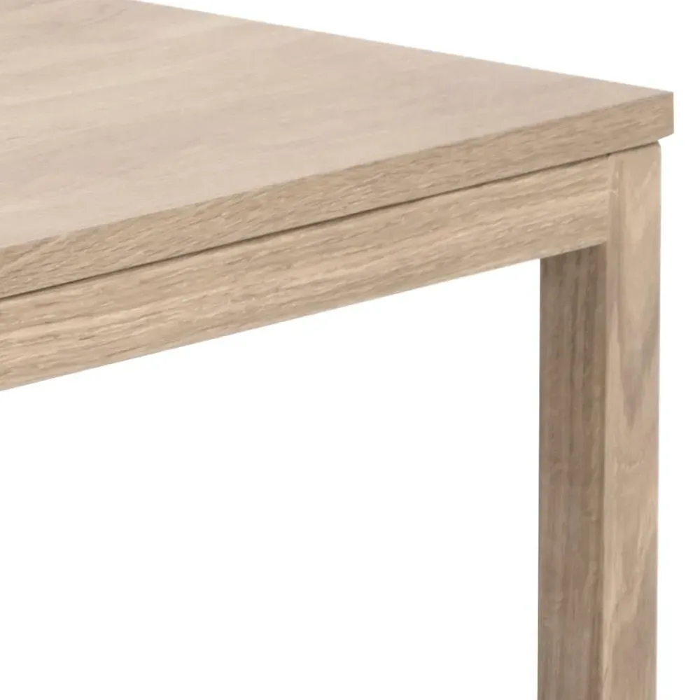 Cornus Oak Coffee Table Set - White