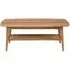 Emma Oak Coffee Table with Storage - Oak