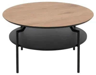 Goldington Round Coffee Table - Oak, MDF