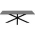 Heaven 130cm Coffee Table - Black, Ceramic