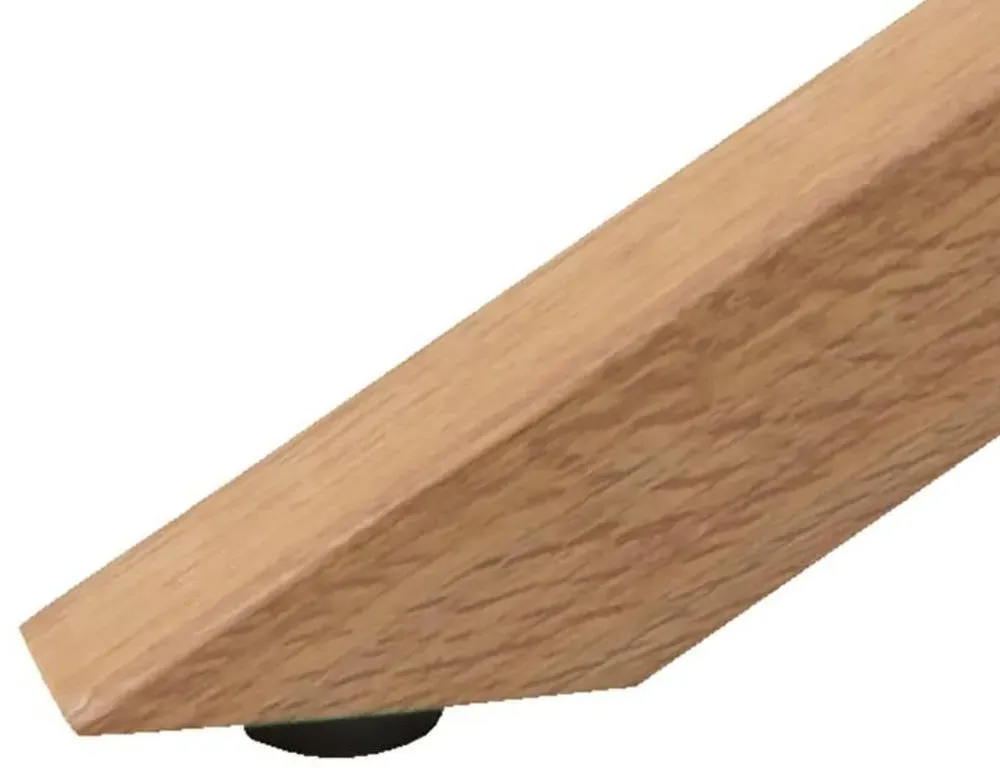 Heaven Round Coffee Table - Clear, Oak