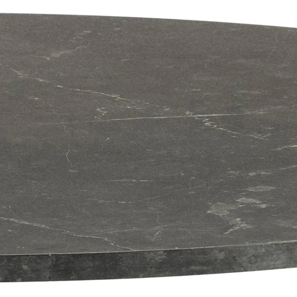 Ibiza Round Dining Table - Black, Melamine