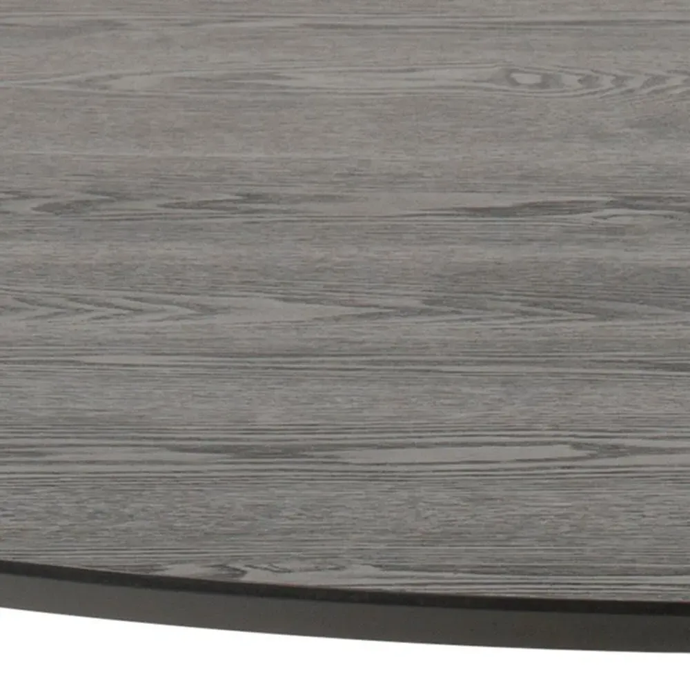 Ibiza Round Dining Table - Matt Black
