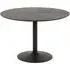 Ibiza Round Dining Table - Matt Black