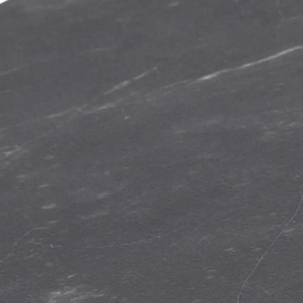 Infinity Black Nest of 2 Tables - Black, Melamine