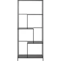 Infinity Tall Open Shelving Unit - Black, Metal