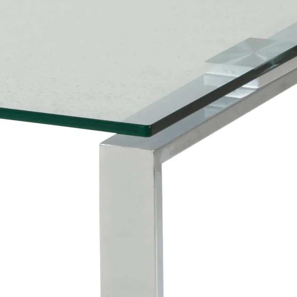 Katrine Coffee Table Set of 2 - Clear Glass