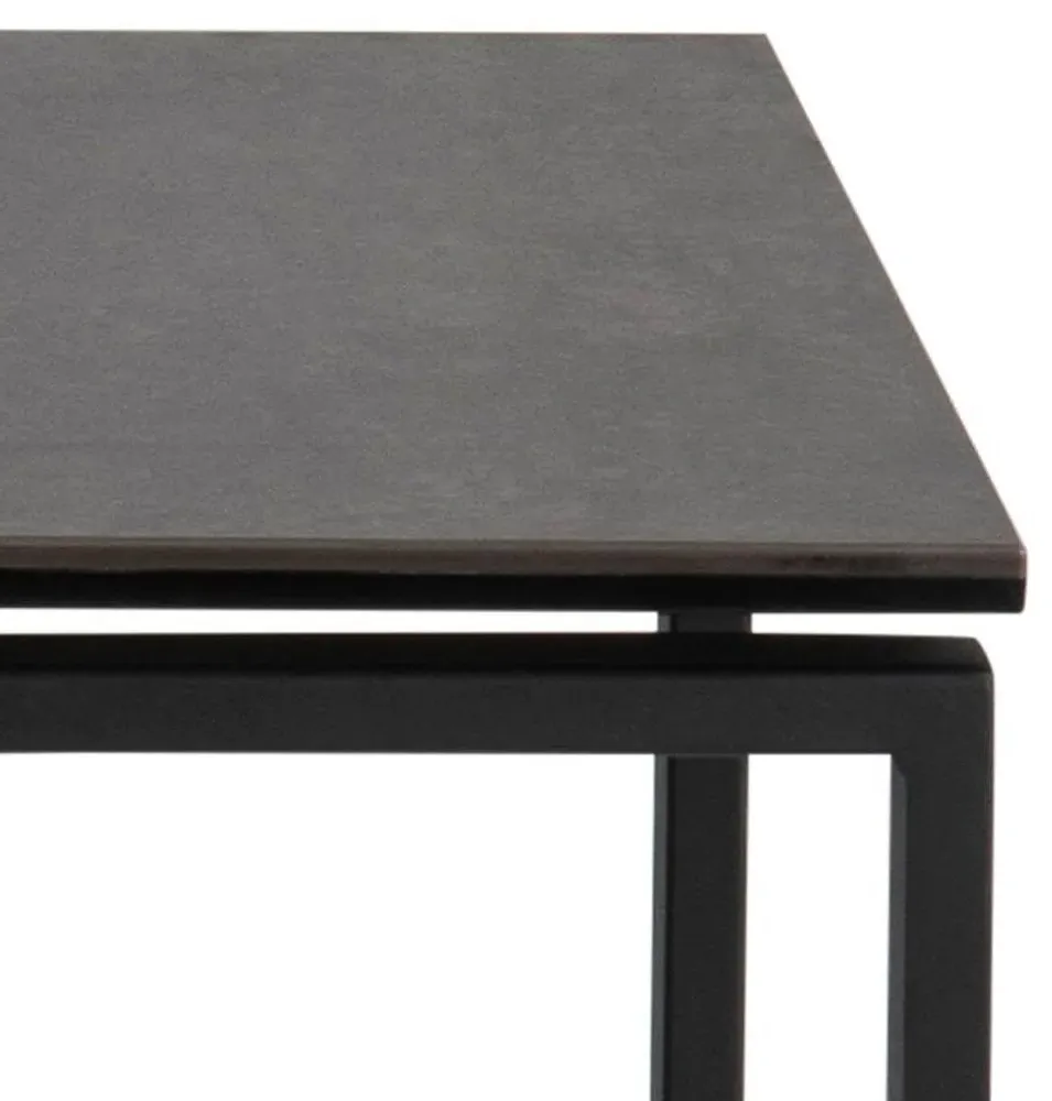 Katrine Nest of 3 Tables - Black, Ceramic