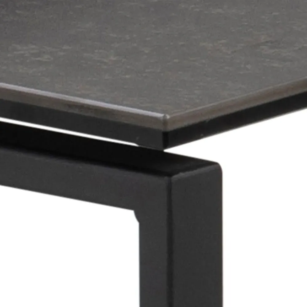 Katrine Nest of 3 Tables - Black, Ceramic