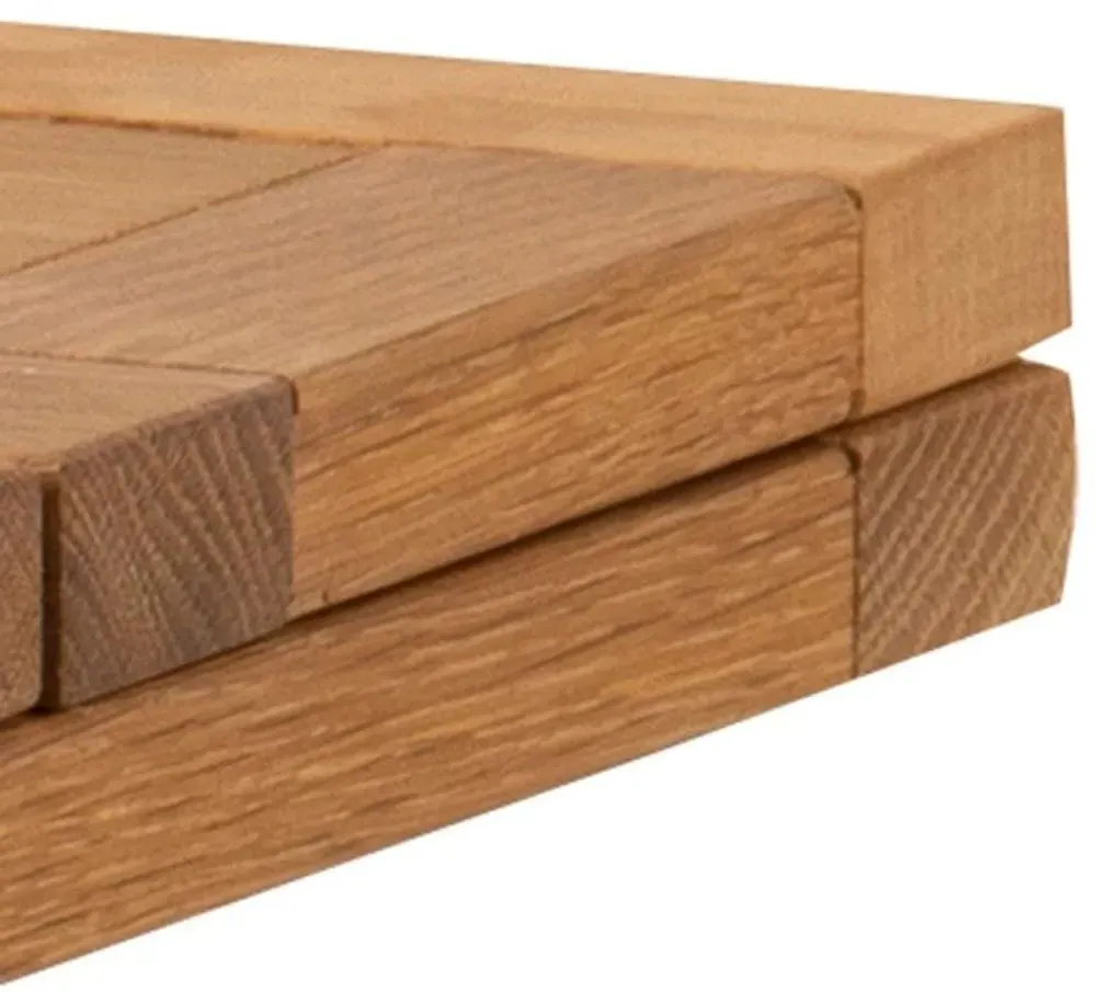 Kenley 2-Seater Extending Dining Table - Oak