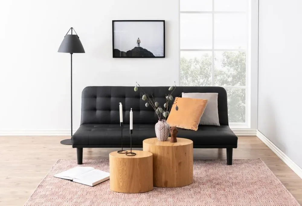 Mice Oval Coffee Table Set of 2 - Oak