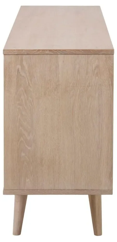 Nagano 150cm 2 Door Sideboard - White, Oak Veneer