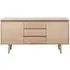 Nagano 150cm 2 Door Sideboard - White, Oak Veneer