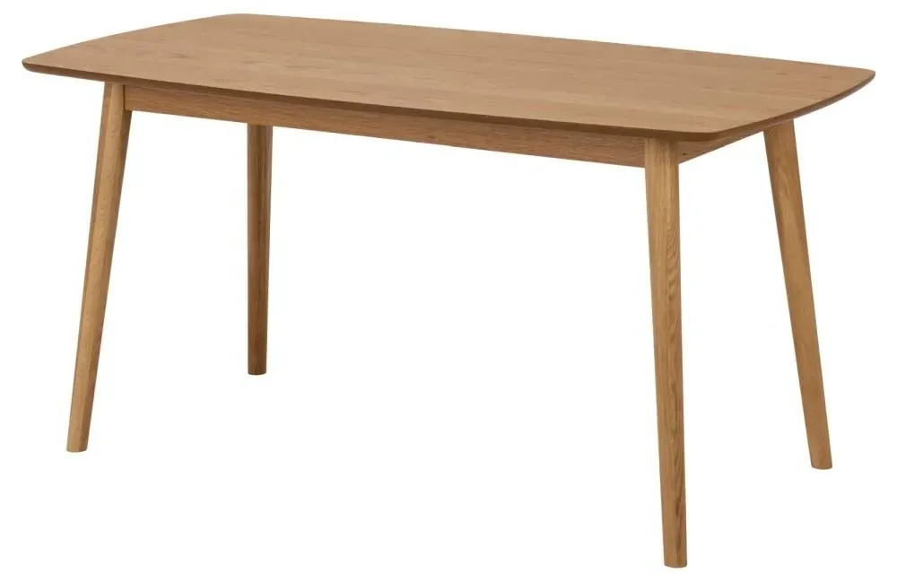 Nagano 6 Seater Dining Table - Oak