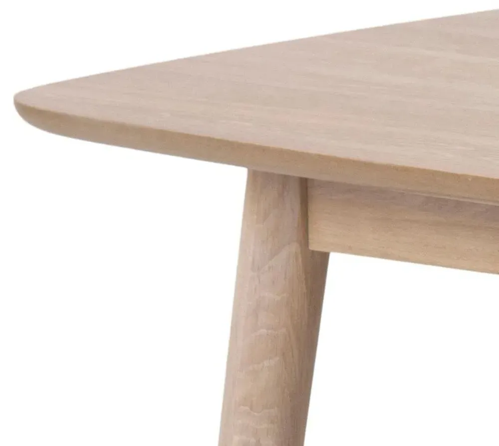 Nagano 6 Seater Dining Table - White Oak