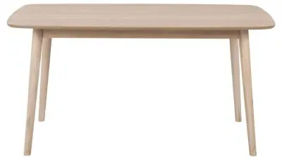 Nagano 6 Seater Dining Table - White Oak