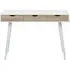 Neptun 3 Drawer Office Desk - White, Melamine