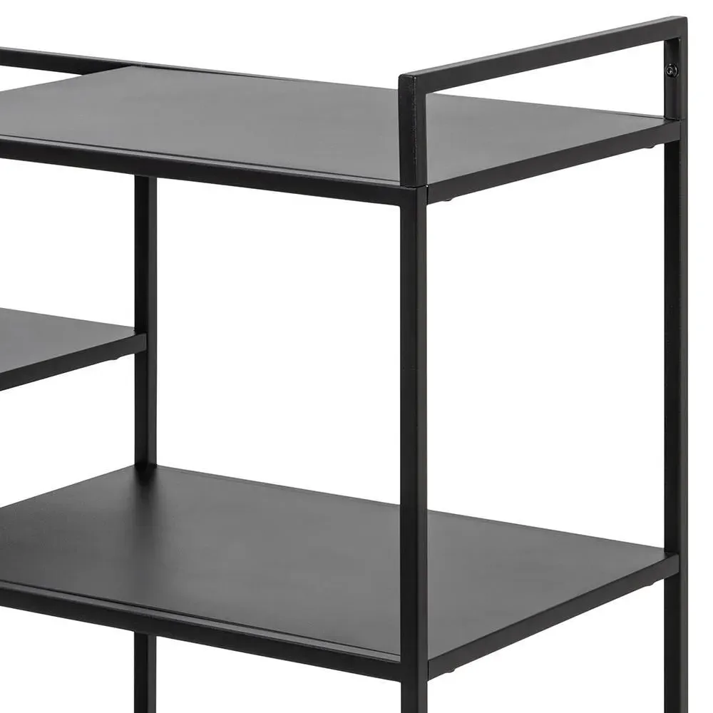 Newville Serving Trolley - Black, Metal
