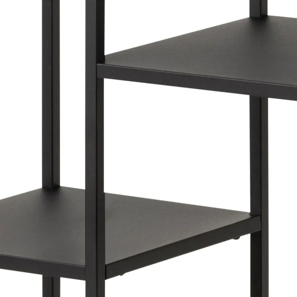 Newville Small Shelving Unit - Black, Metal