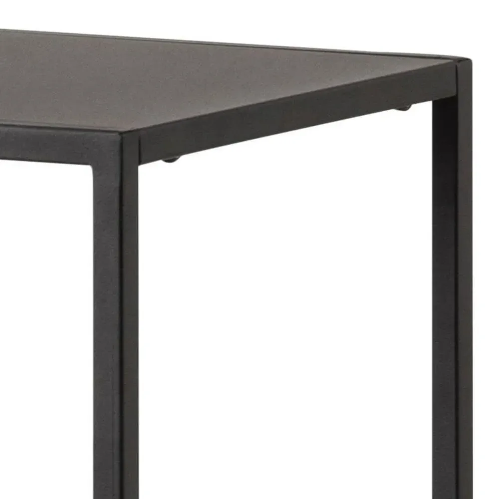 Newville Small Shelving Unit - Black, Metal