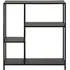 Newville Small Shelving Unit - Black, Metal