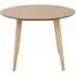 Roxby 2-Seater Round Dining Table - Oak