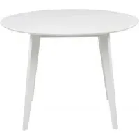 Roxby 2-Seater Round Dining Table - White