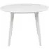 Roxby 2-Seater Round Dining Table - White